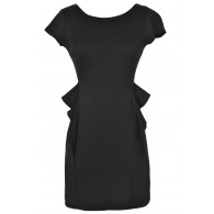 Peplum Perfection Black Peplum Dress